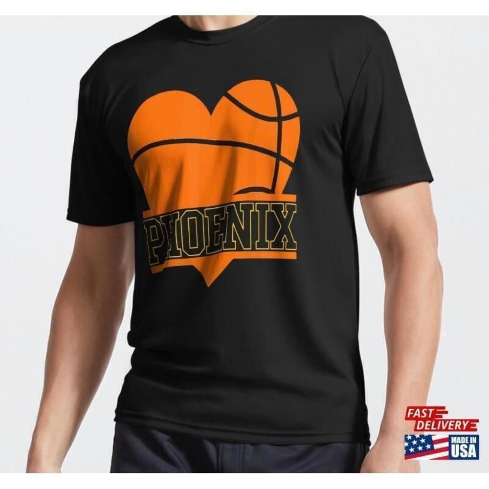 Suns Basketball Active Sports Workout Casual Fanwear T-Shirt